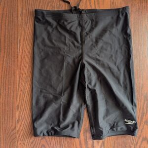 Speedo Men's Black Swim Shorts Power flex Eco Size 32